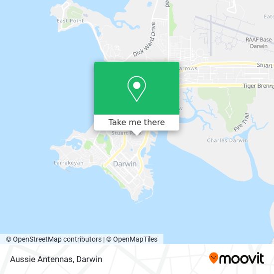 Aussie Antennas map