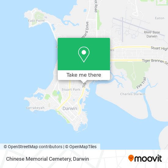 Mapa Chinese Memorial Cemetery