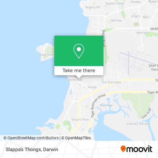 Slappa's Thongs map