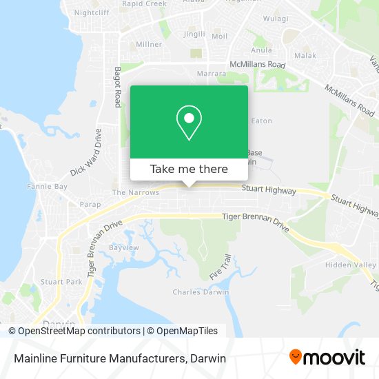 Mainline Furniture Manufacturers map