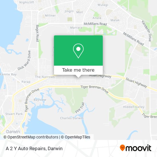 A 2 Y Auto Repairs map