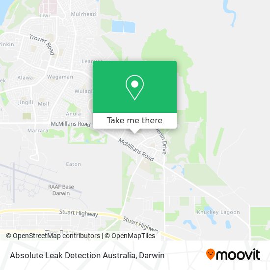 Absolute Leak Detection Australia map