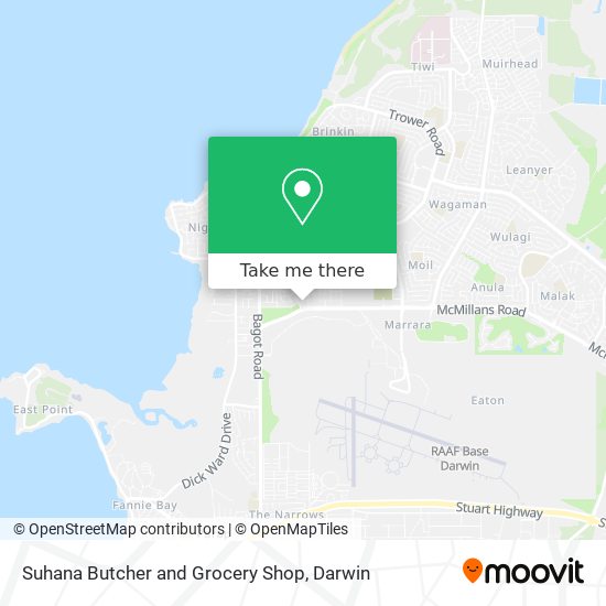 Suhana Butcher and Grocery Shop map