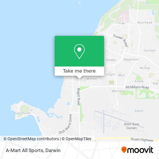 A-Mart All Sports map