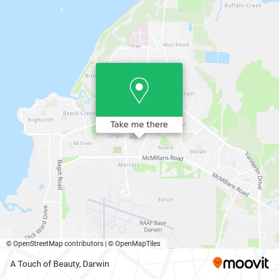 A Touch of Beauty map