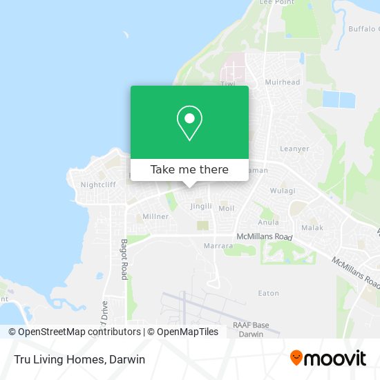 Tru Living Homes map