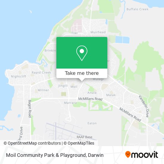 Moil Community Park & Playground map