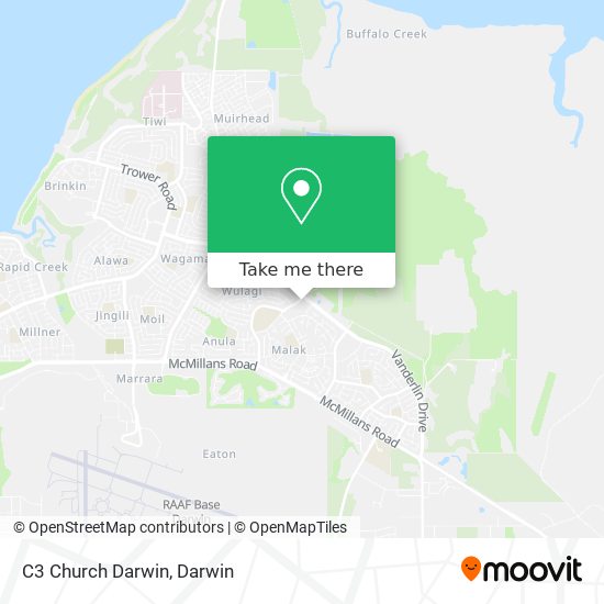 Mapa C3 Church Darwin