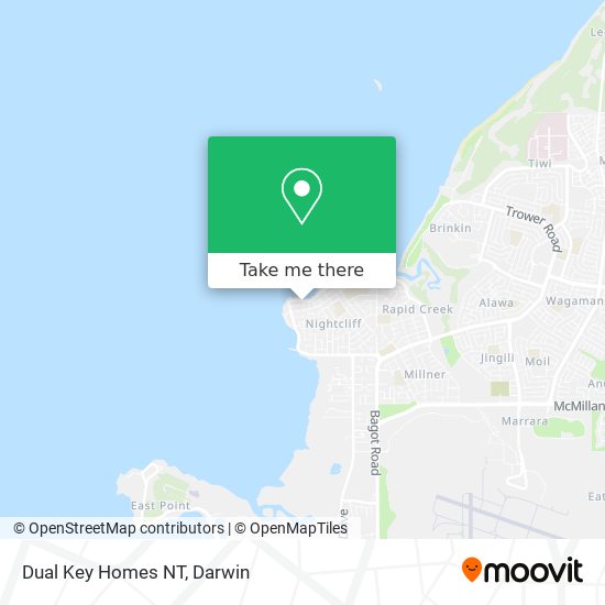 Dual Key Homes NT map