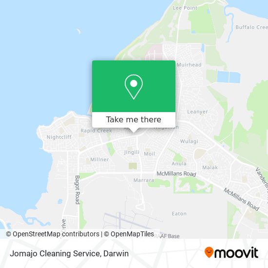 Jomajo Cleaning Service map