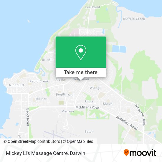 Mickey Li's Massage Centre map