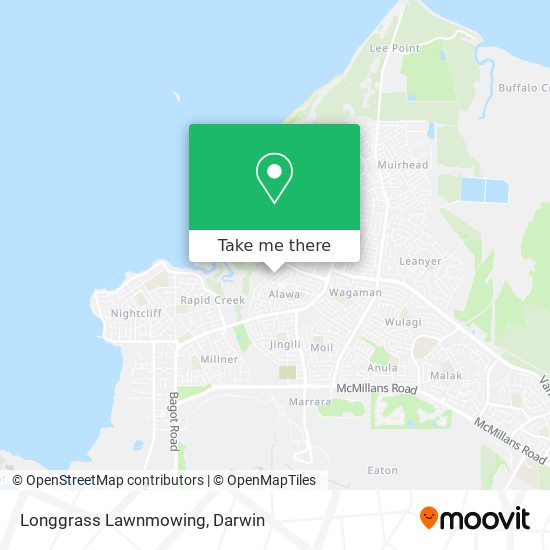 Longgrass Lawnmowing map