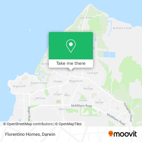 Florentino Homes map