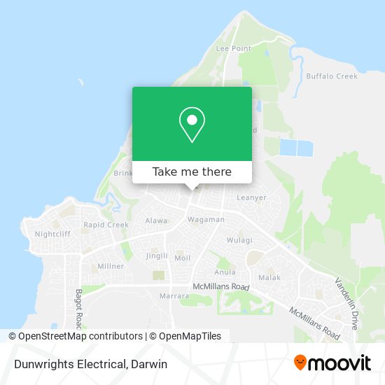 Dunwrights Electrical map
