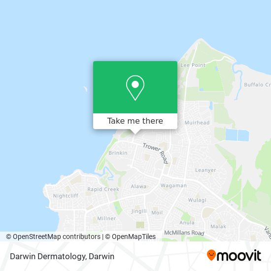 Darwin Dermatology map