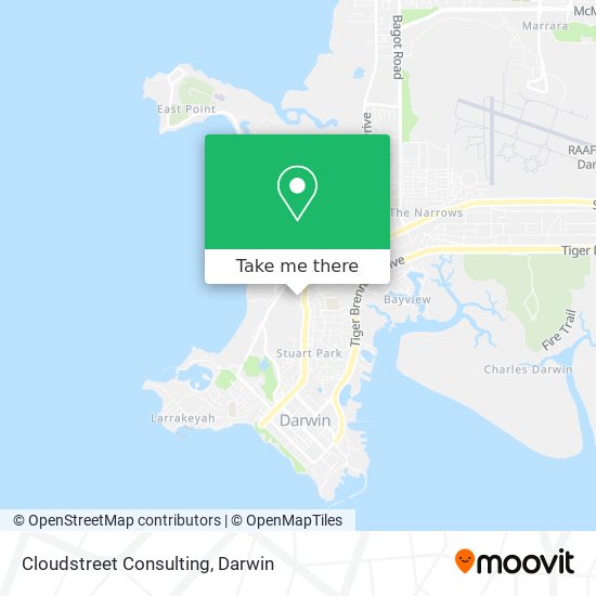 Cloudstreet Consulting map