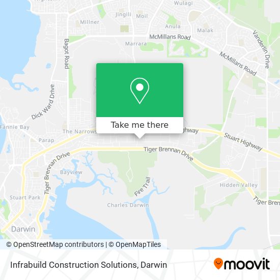 Infrabuild Construction Solutions map