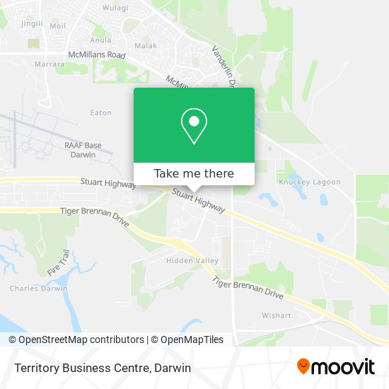 Territory Business Centre map