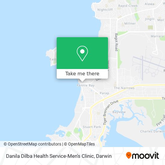 Danila Dilba Health Service-Men's Clinic map