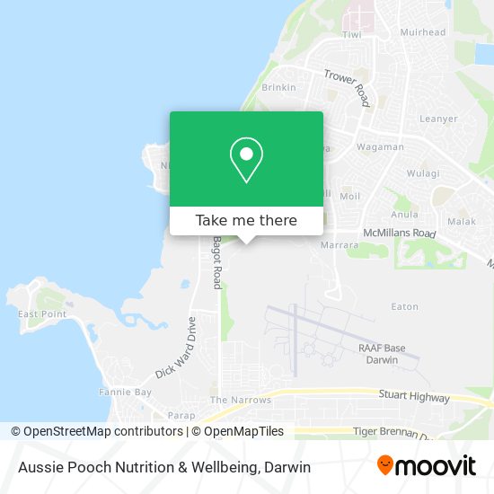 Mapa Aussie Pooch Nutrition & Wellbeing