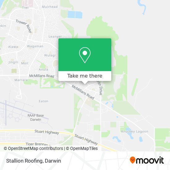 Stallion Roofing map