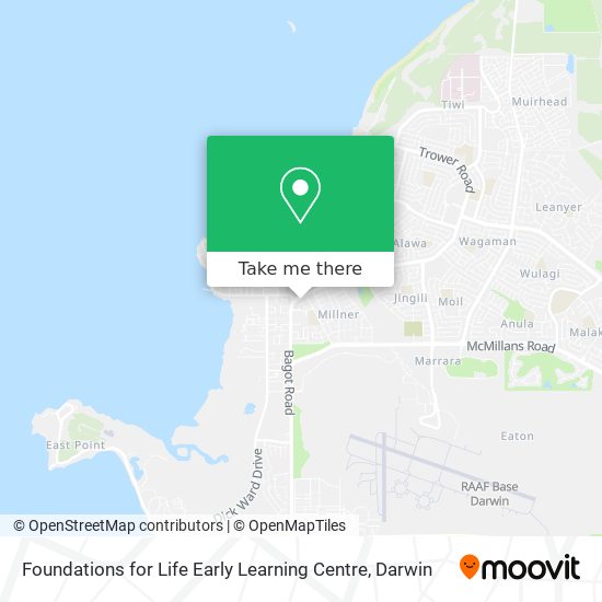 Foundations for Life Early Learning Centre map