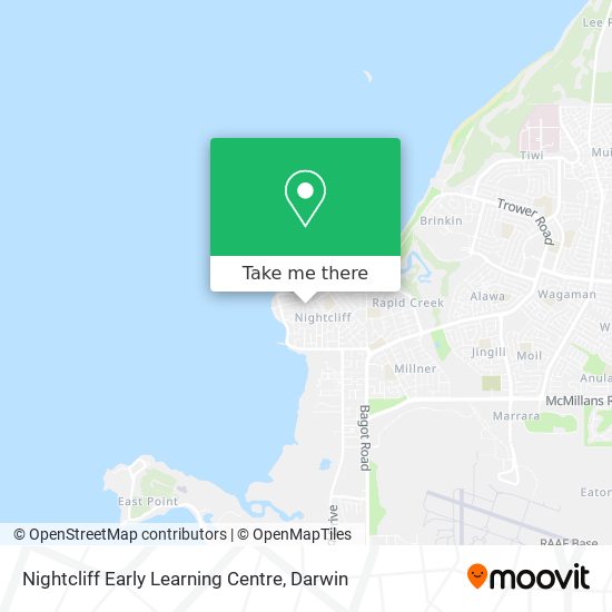 Nightcliff Early Learning Centre map