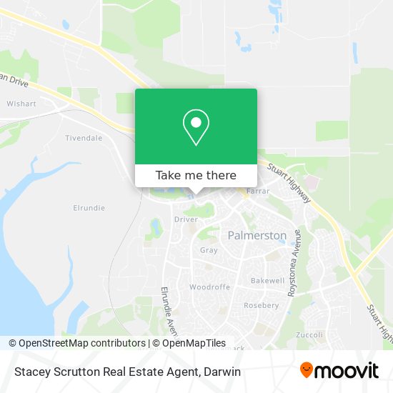 Stacey Scrutton Real Estate Agent map