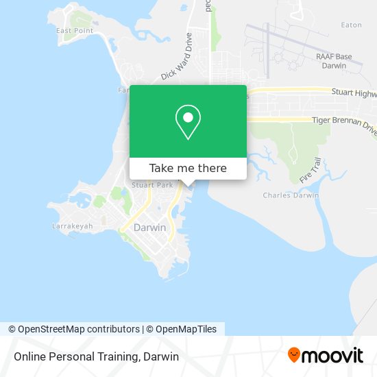Mapa Online Personal Training