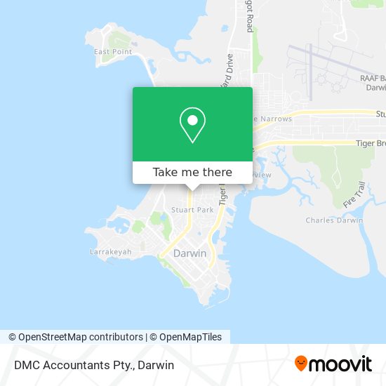 DMC Accountants Pty. map