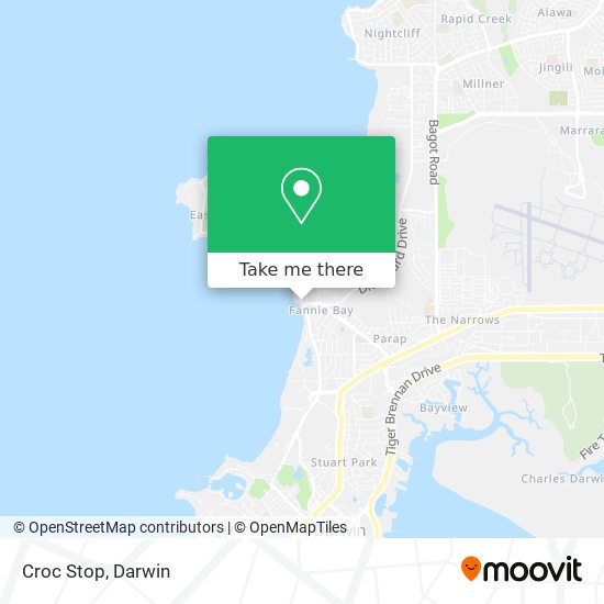 Croc Stop map