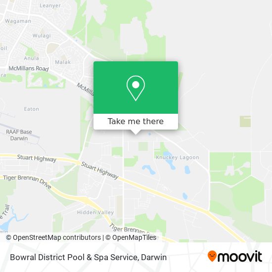 Mapa Bowral District Pool & Spa Service