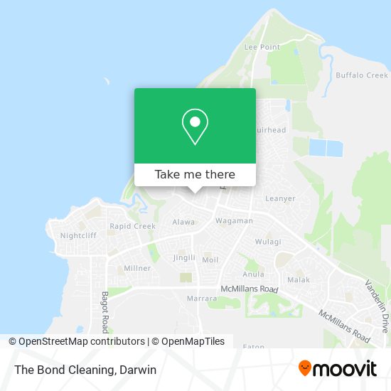 The Bond Cleaning map