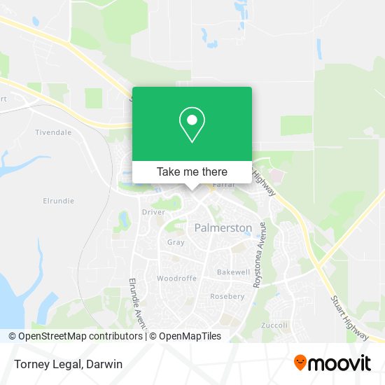 Torney Legal map