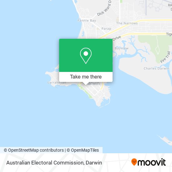 Australian Electoral Commission map