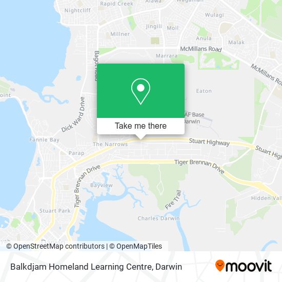 Balkdjam Homeland Learning Centre map