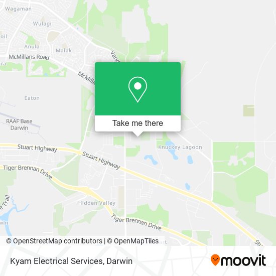Kyam Electrical Services map
