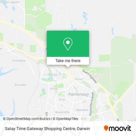 Satay Time Gateway Shopping Centre map