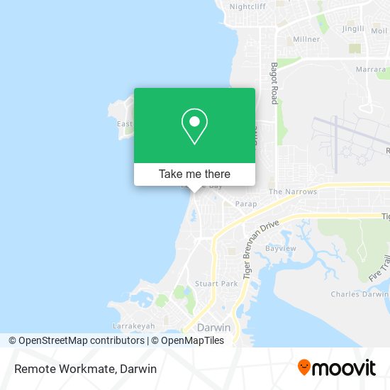 Remote Workmate map