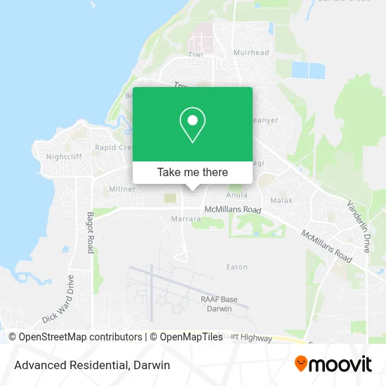 Mapa Advanced Residential