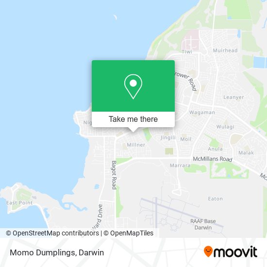Momo Dumplings map