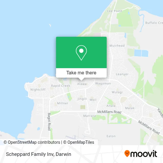 Mapa Scheppard Family Inv