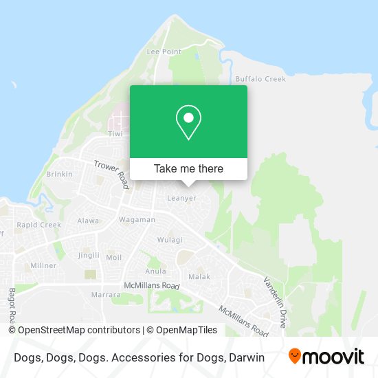 Dogs, Dogs, Dogs. Accessories for Dogs map