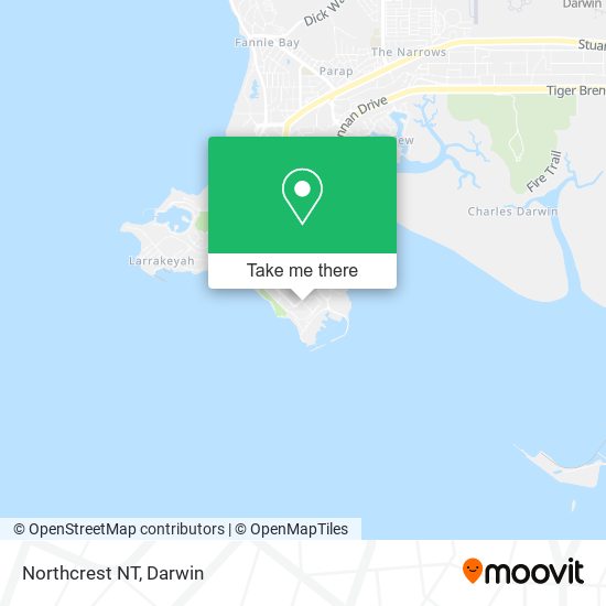 Northcrest NT map
