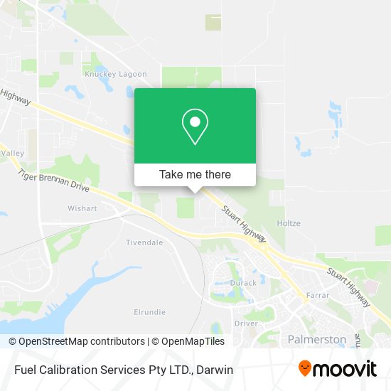 Fuel Calibration Services Pty LTD. map