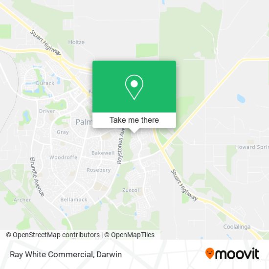 Ray White Commercial map