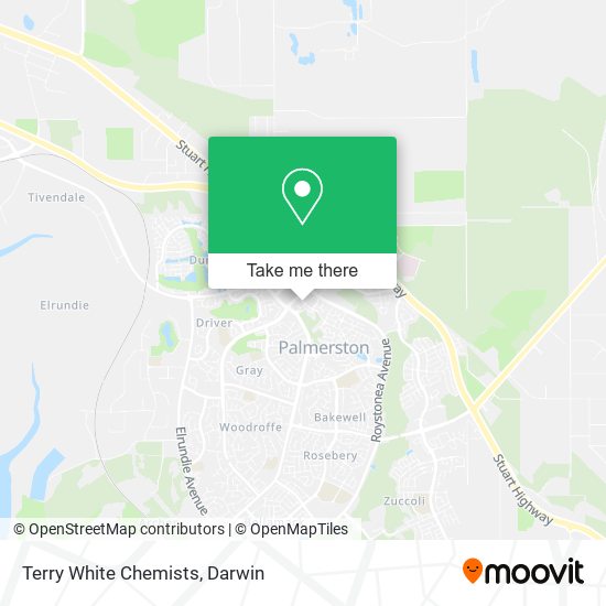 Terry White Chemists map