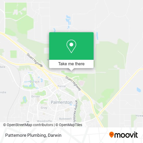 Pattemore Plumbing map