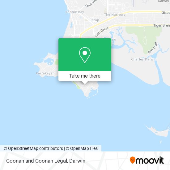 Coonan and Coonan Legal map