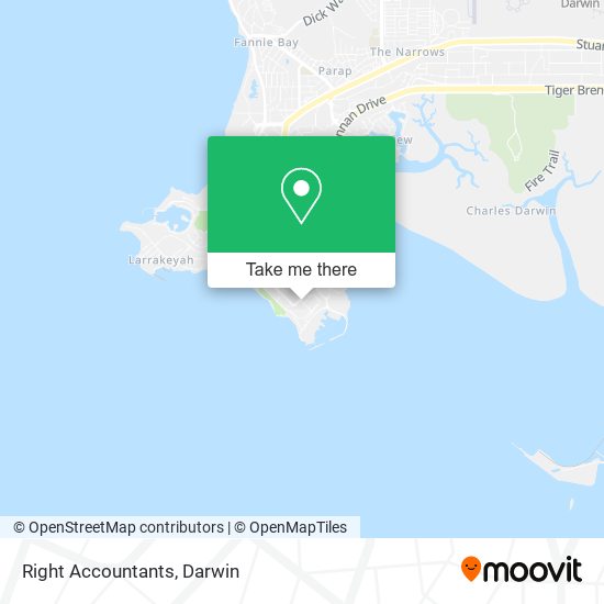 Right Accountants map